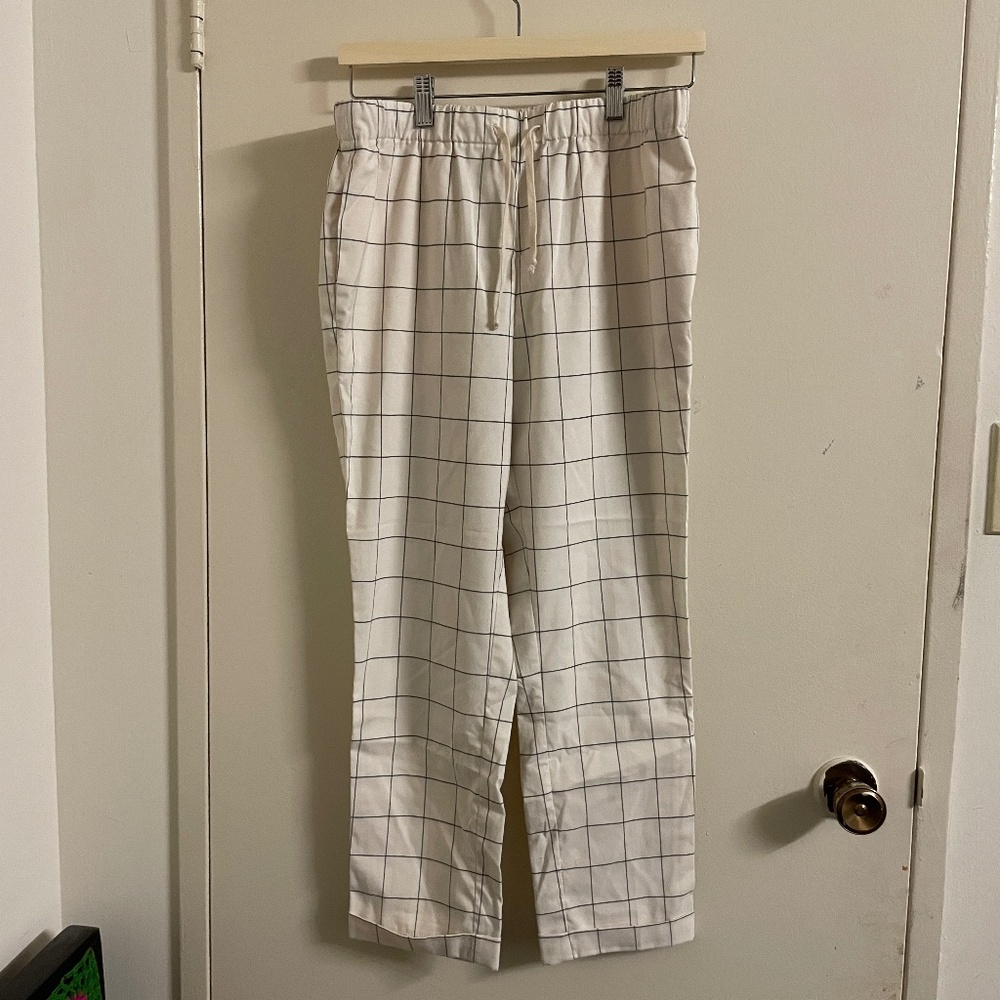 Oak + Fort Checkered Pants (M)